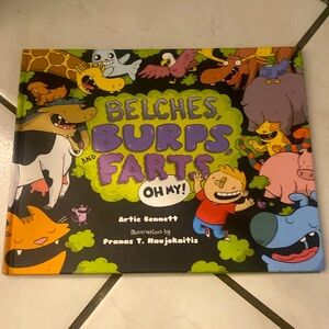 Belches burps and farts children’s book